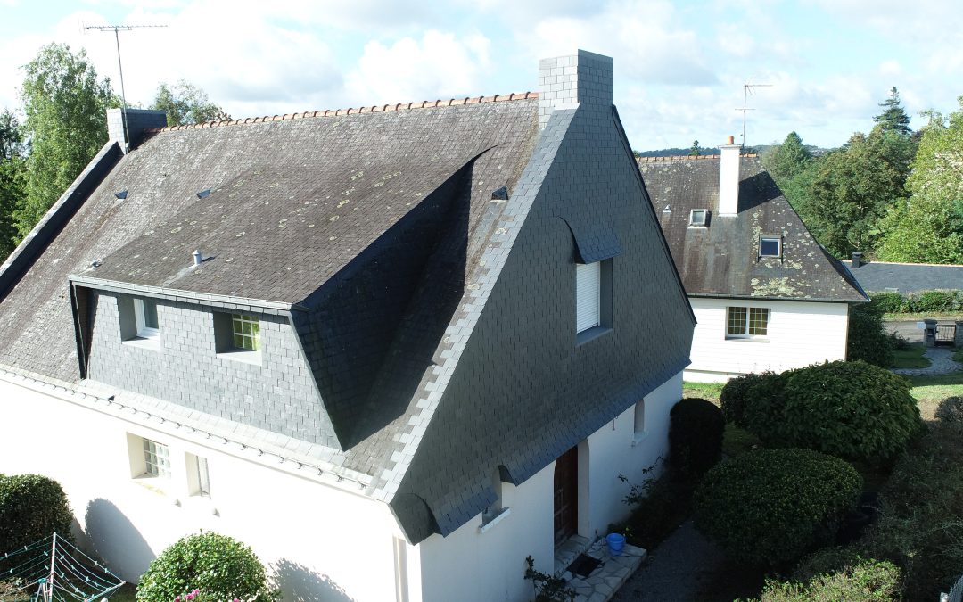 Bardage ardoise