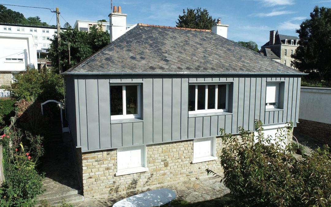 Bardage Zinc